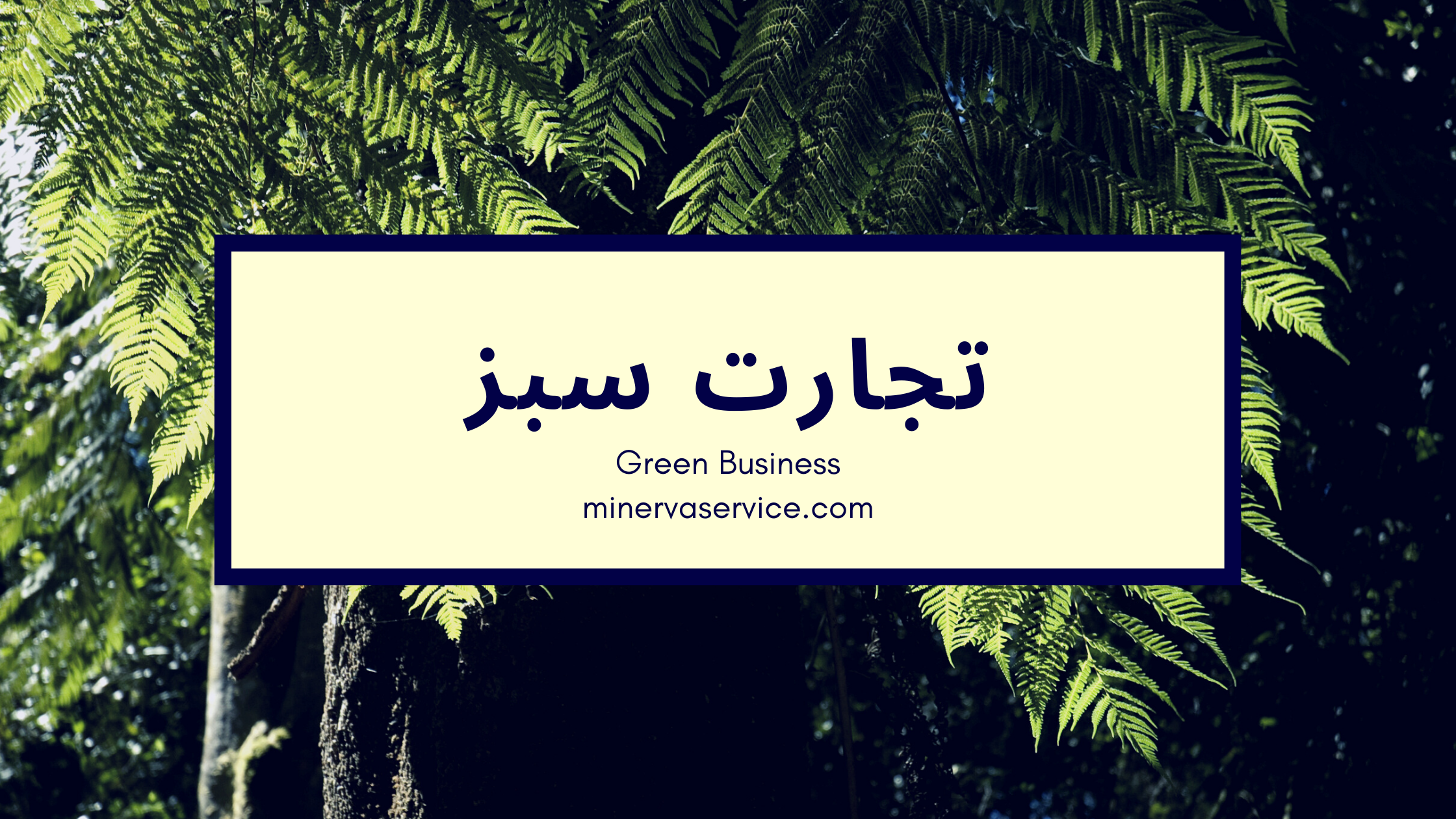 تجارت سبز