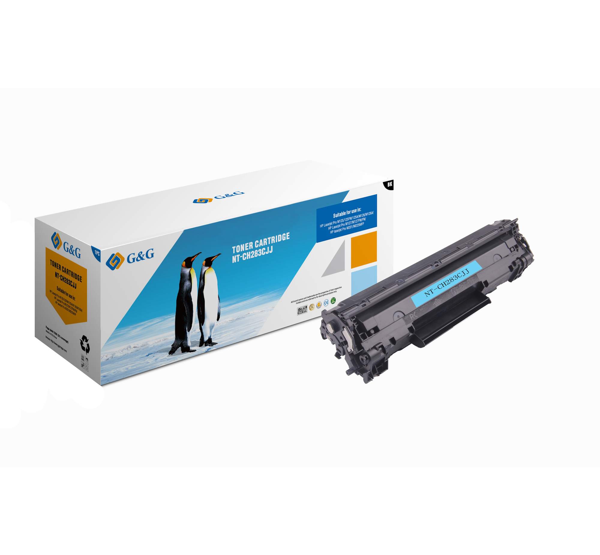 G&G Laser Cartridge 83A HP