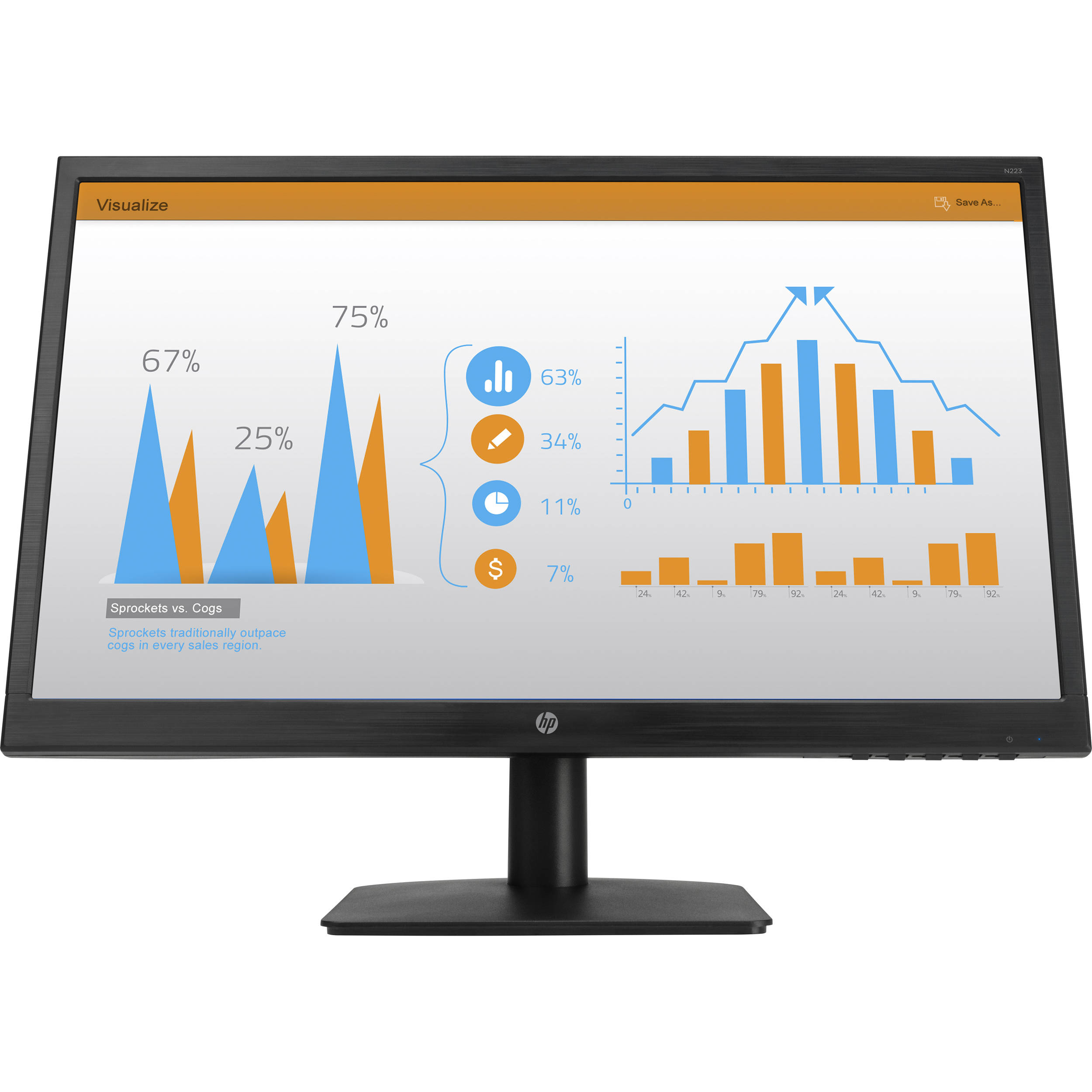 HP Monitor N223 