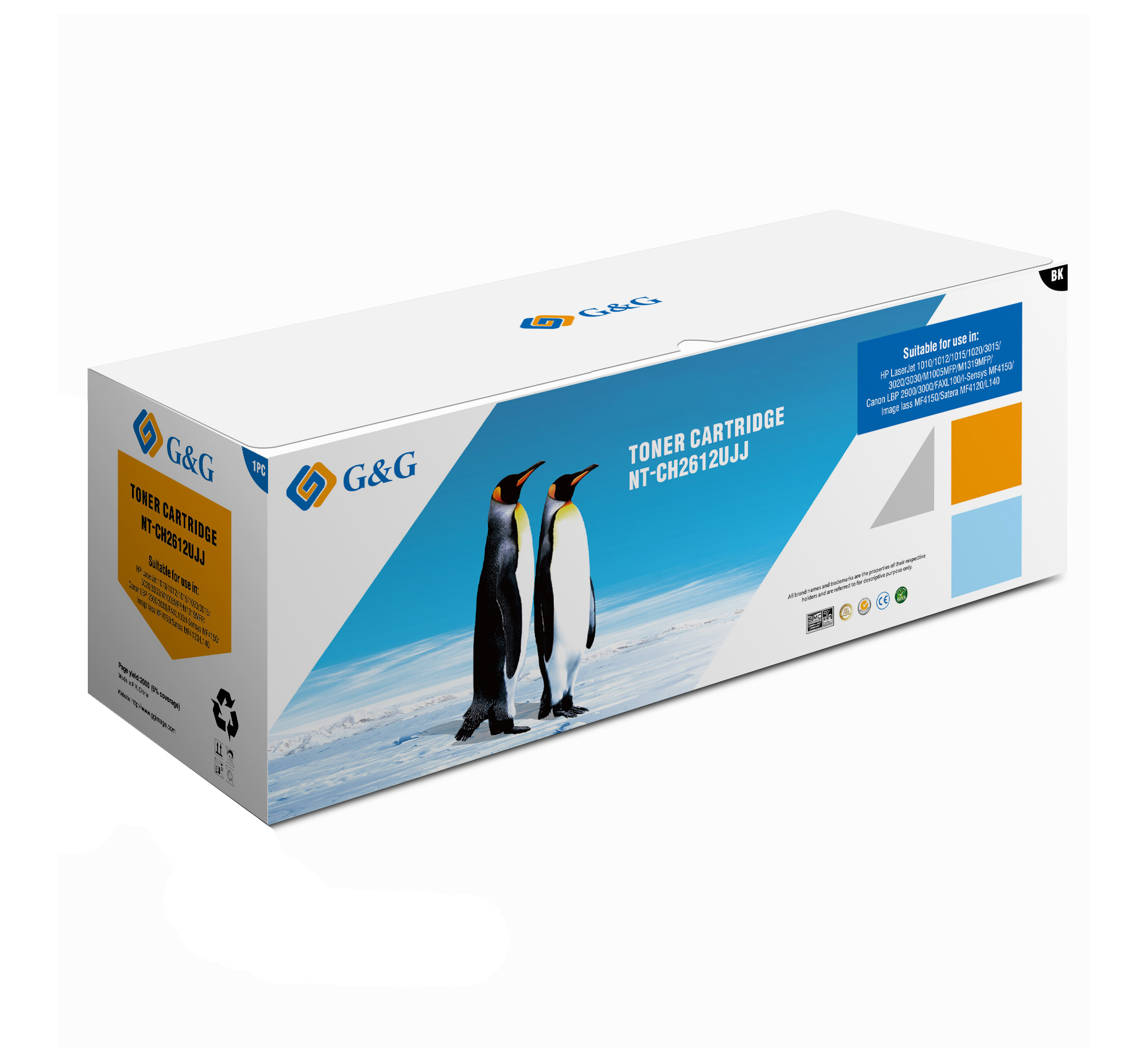 G&G Laser Cartridge 12A HP